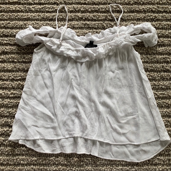 Topshop Ruffle Top - Picture 2 of 2